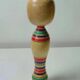 Vintage Japanese Kokeshi doll Naruko signed - Antique turned wood figurine craftsmanship Japan - Collectible item from the Showa period (1926–1989)