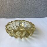 Art Deco ashtray in crystal Pierre d'Avesn France Lorraine