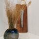 Vase West Germany BAY, 70s glazed ceramic