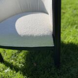 Vintage Bouclette Barrel Chair