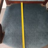 Fauteuil et repose pieds Louis Philippe