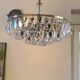 Stamped chandelier