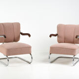 Fauteuil Bauhaus de Mücke & Melder, années 1930