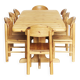 Ensemble de salle à manger par Rainer Daumiller pour la scierie Hirtshals,