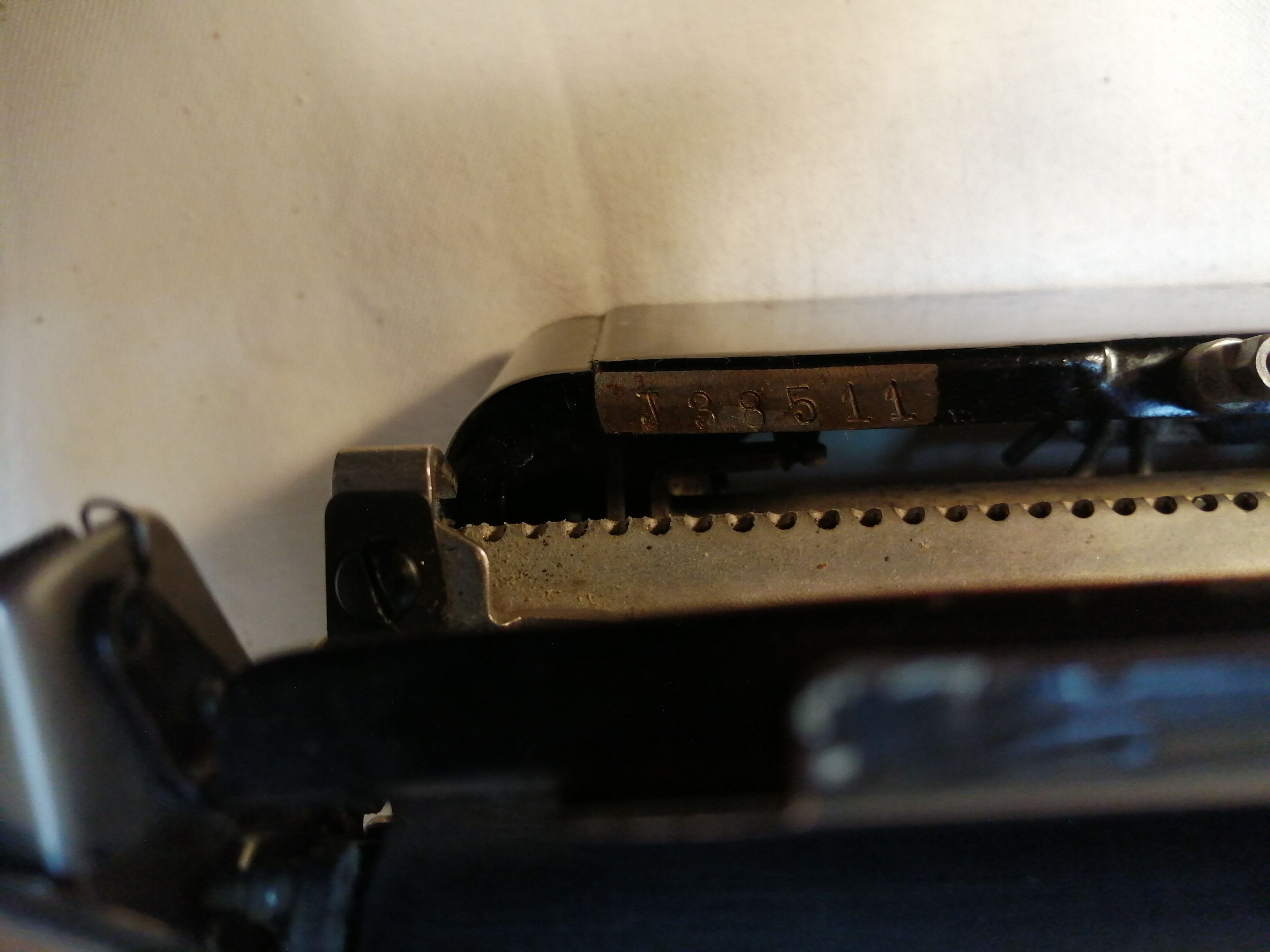 Former Royal Junior Mechanical typewriter