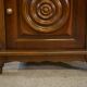 Brutalist bedside table/occasional furniture in oak from the 1960s.