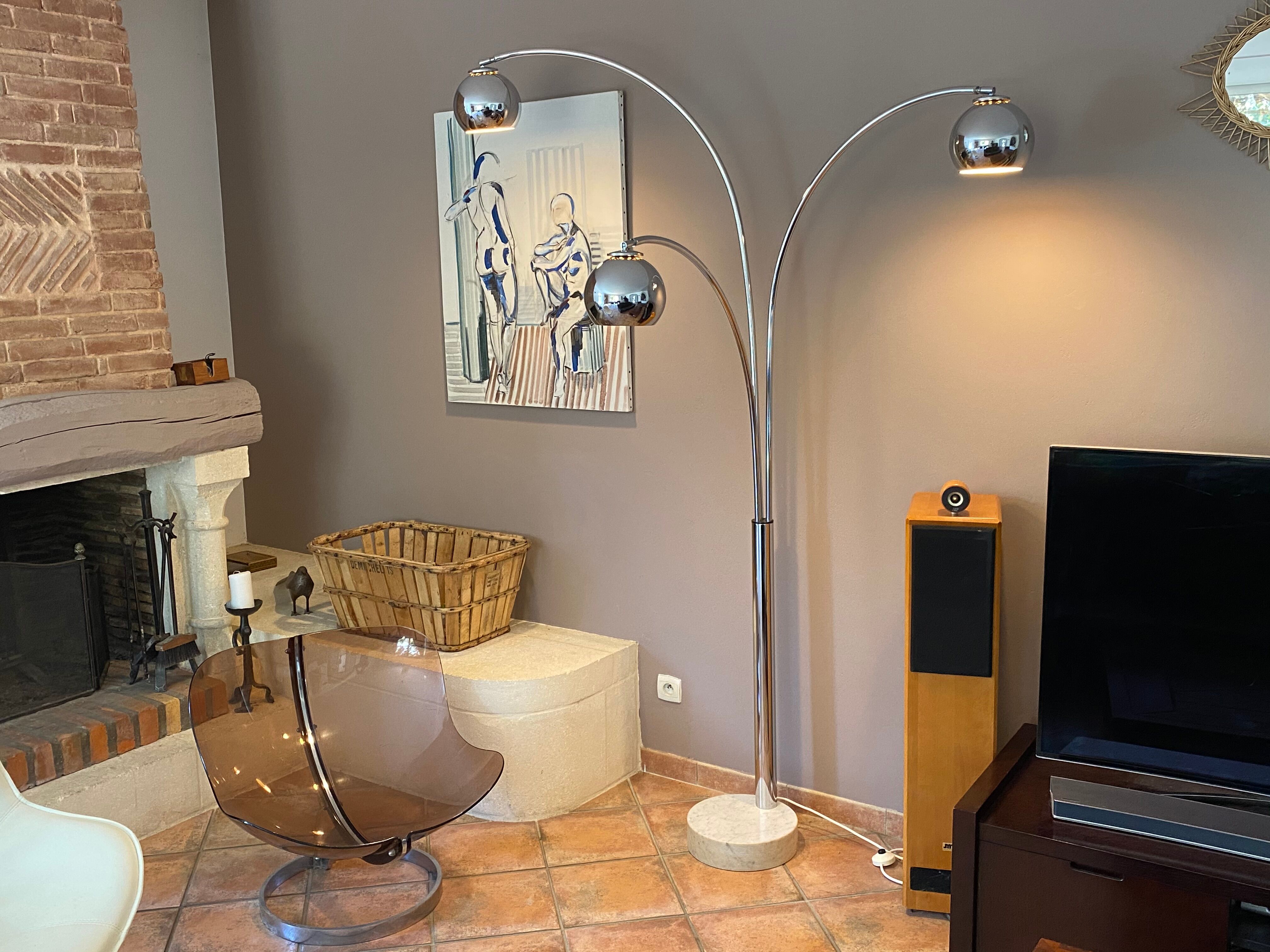 "muguet" lamppost by Goffredo Reggiani 1970