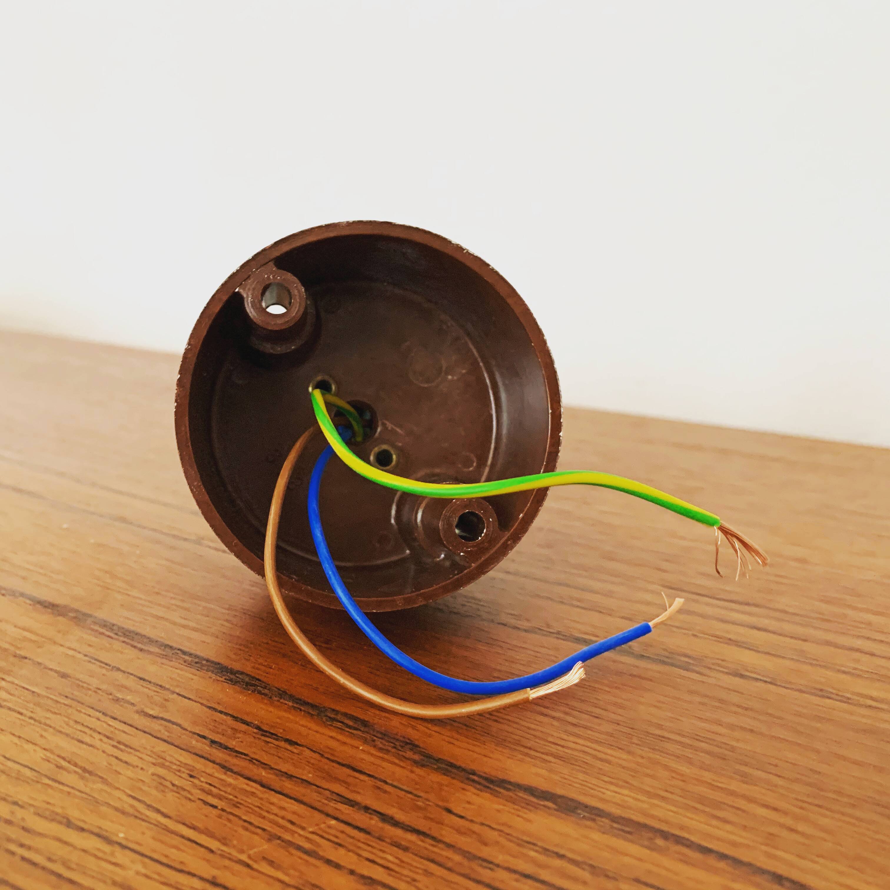 Lampe murale ou de plafond de l'ère spatiale des années 1970