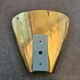 Pair of brass wall lights in Mid Century Modern style attributed to Stilnovo.