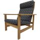 Fauteuil vintage Søren Holst Fredericia modèle 2461 design