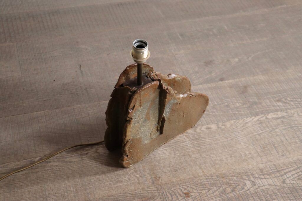Vintage Marianne Koplin ceramic table lamp, Germany 1970s
