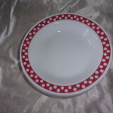 Lot of 8 soup plates year 70