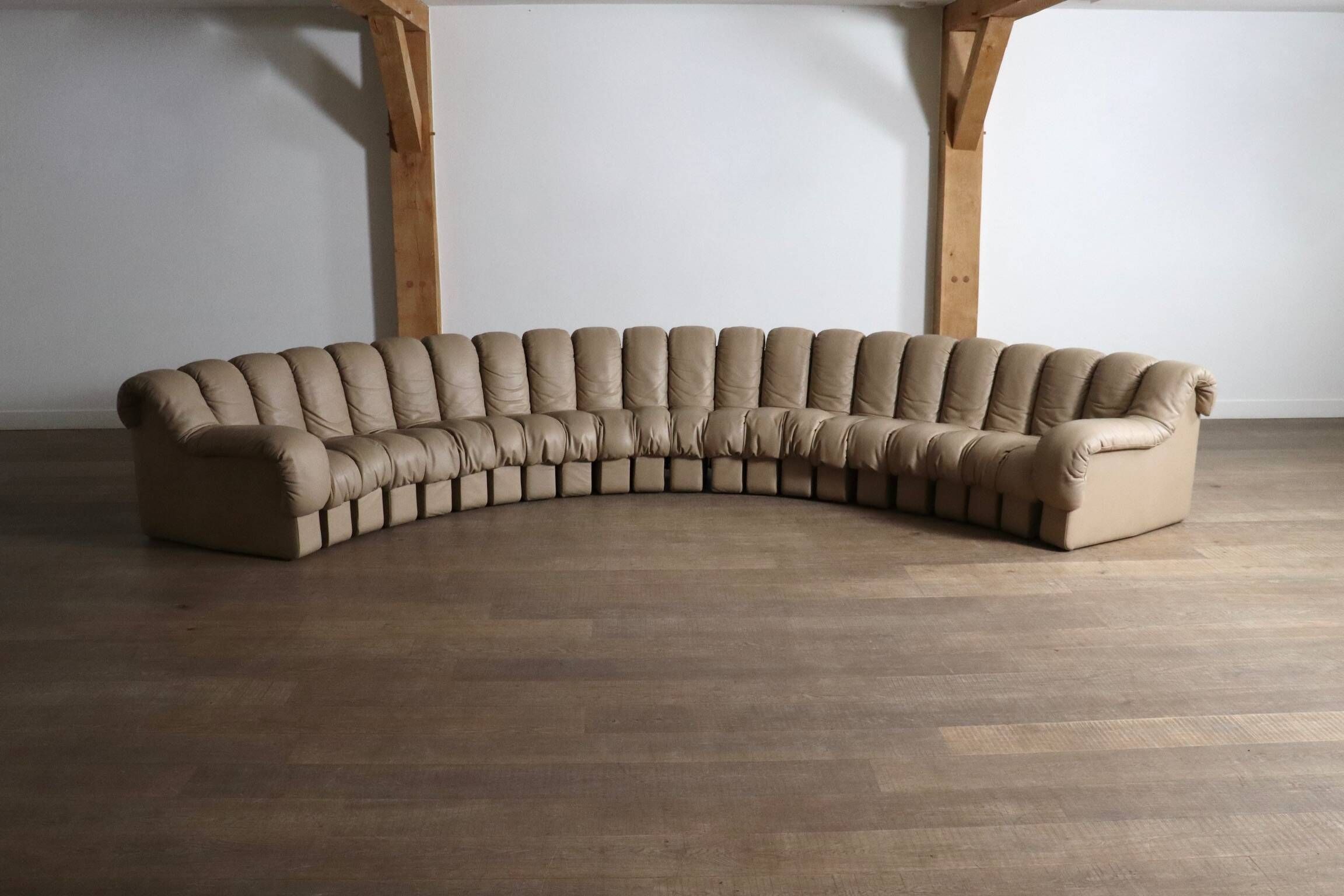 De Sede DS 600 “Non-Stop” sectional sofa by Heinz Ulrich, Ueli Berger,1980