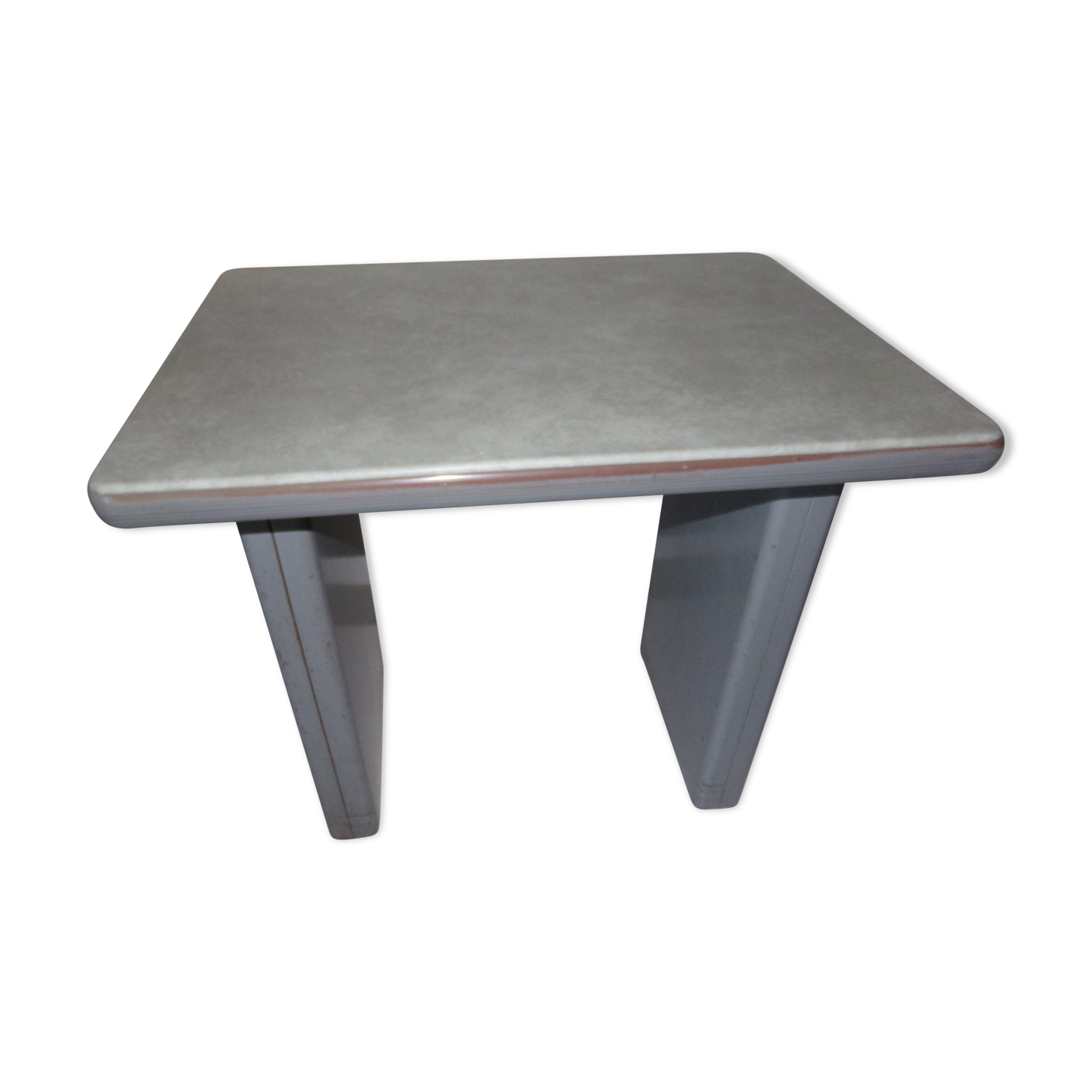 Steel industrial desk