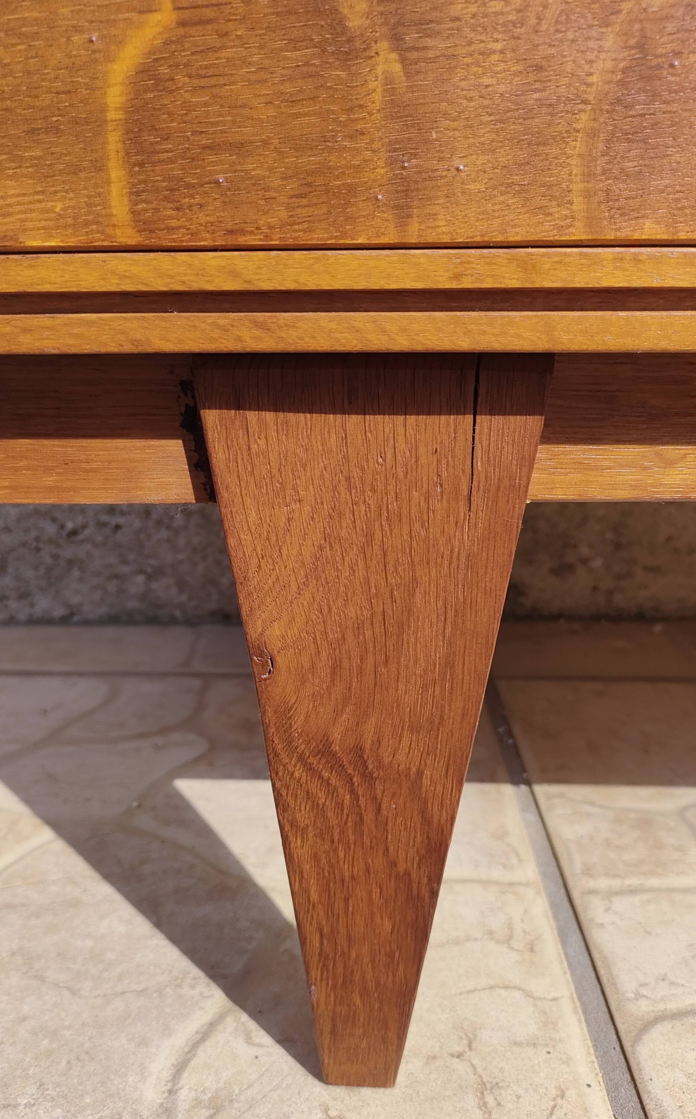 Designer wooden chest of drawers from the 60s