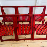 6 Trieste chairs by Aldo Jacober