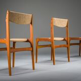 Teak dining chairs attributed to Erik Buch for Anderstrup Stolefabrik, Denmark, 1970s, set of 3