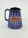 Vintage ceramic pitcher / vase, Vallauris style, signed LEP,