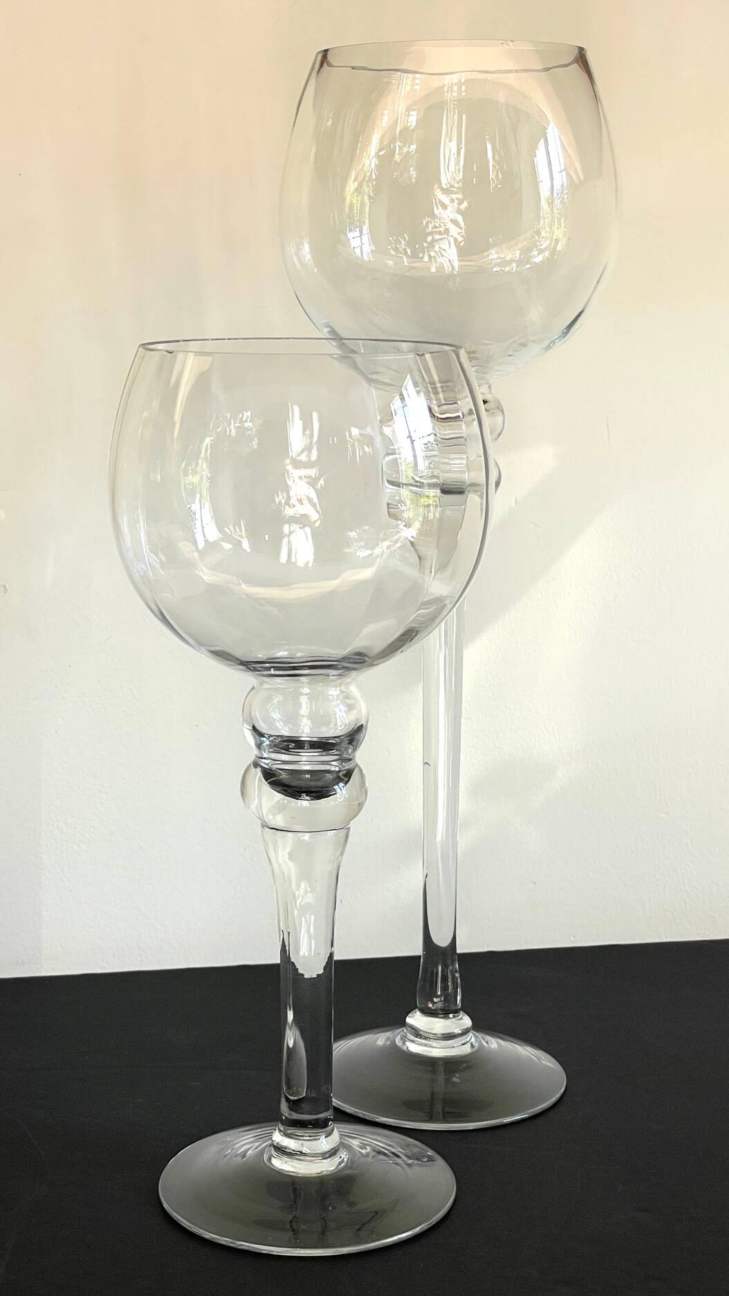 Bougeoirs xl crystal vintage candle holders