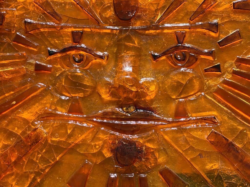 Bas-relief in fractal resin by Matius France 1970