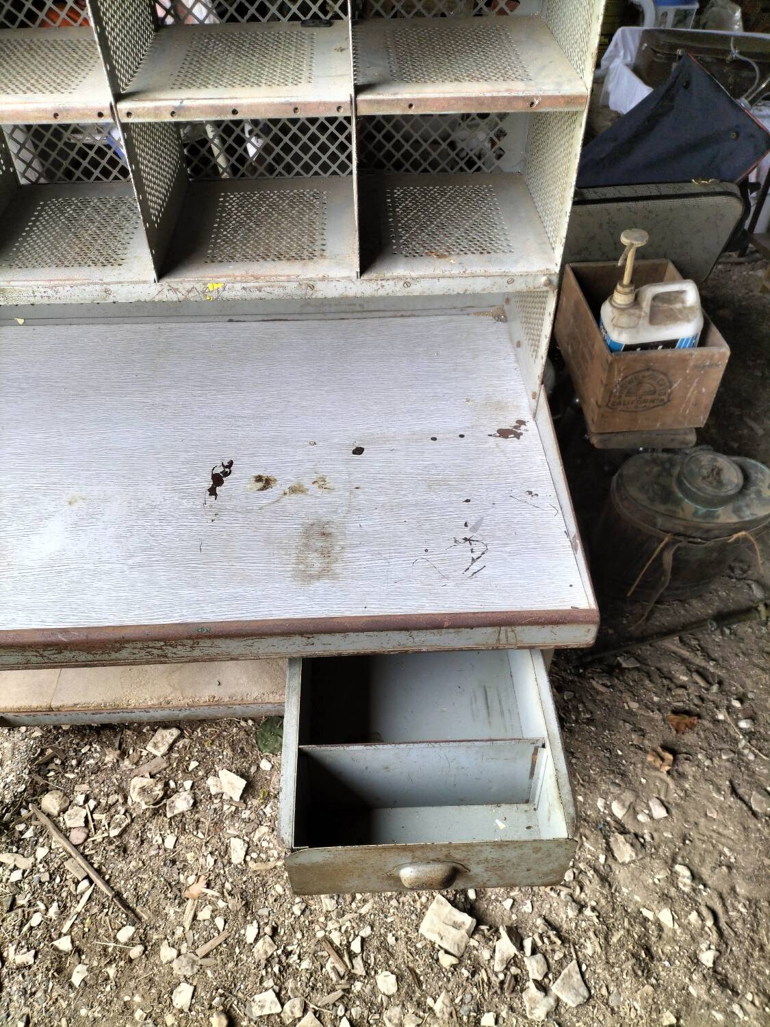 Postal sorting furniture