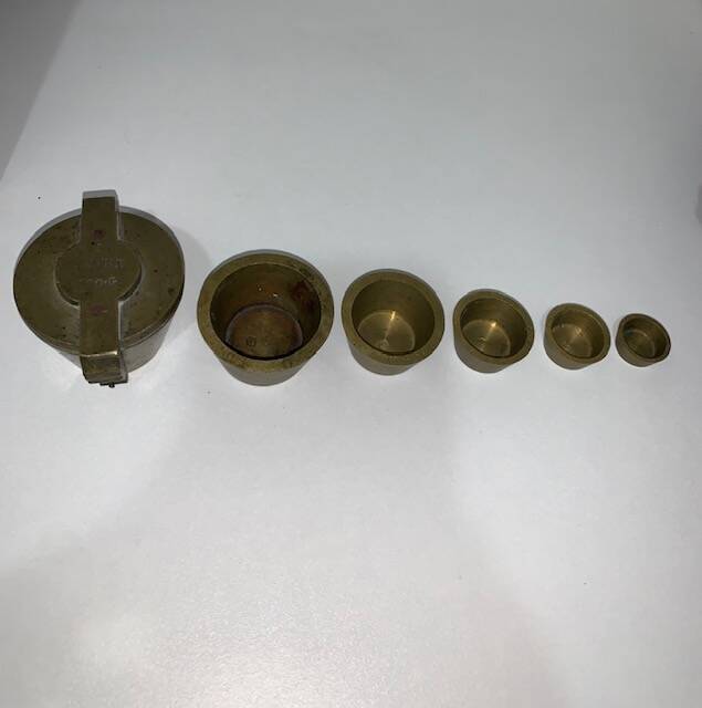 Charlemagne battery in gilded brass