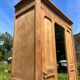 Bonnetière bois clair/ armoire une porte