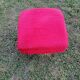 ARMCHAIR AND FOOTREST VINTAGE YEAR 1970 MOUMOUTE COLOR RED