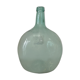 Clear green demijohn
