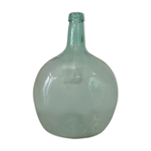 Clear green demijohn
