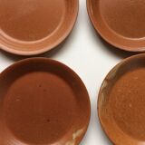 12 sandstone dessert plates