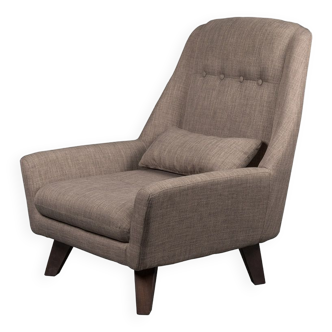 Vintage armchair dark grey roc.050/l15