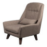 Vintage armchair dark grey roc.050/l15
