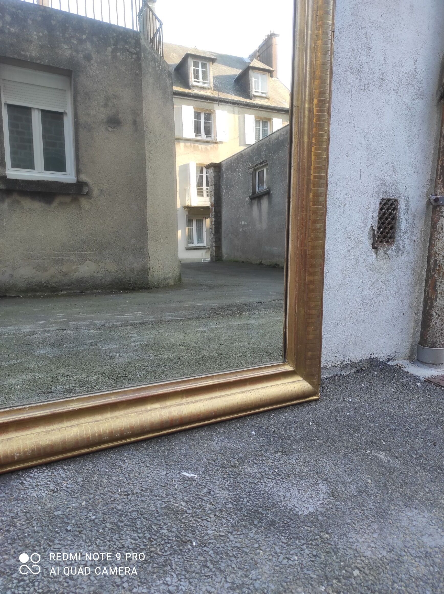 Old mirror Louis Philippe 128/92 cm