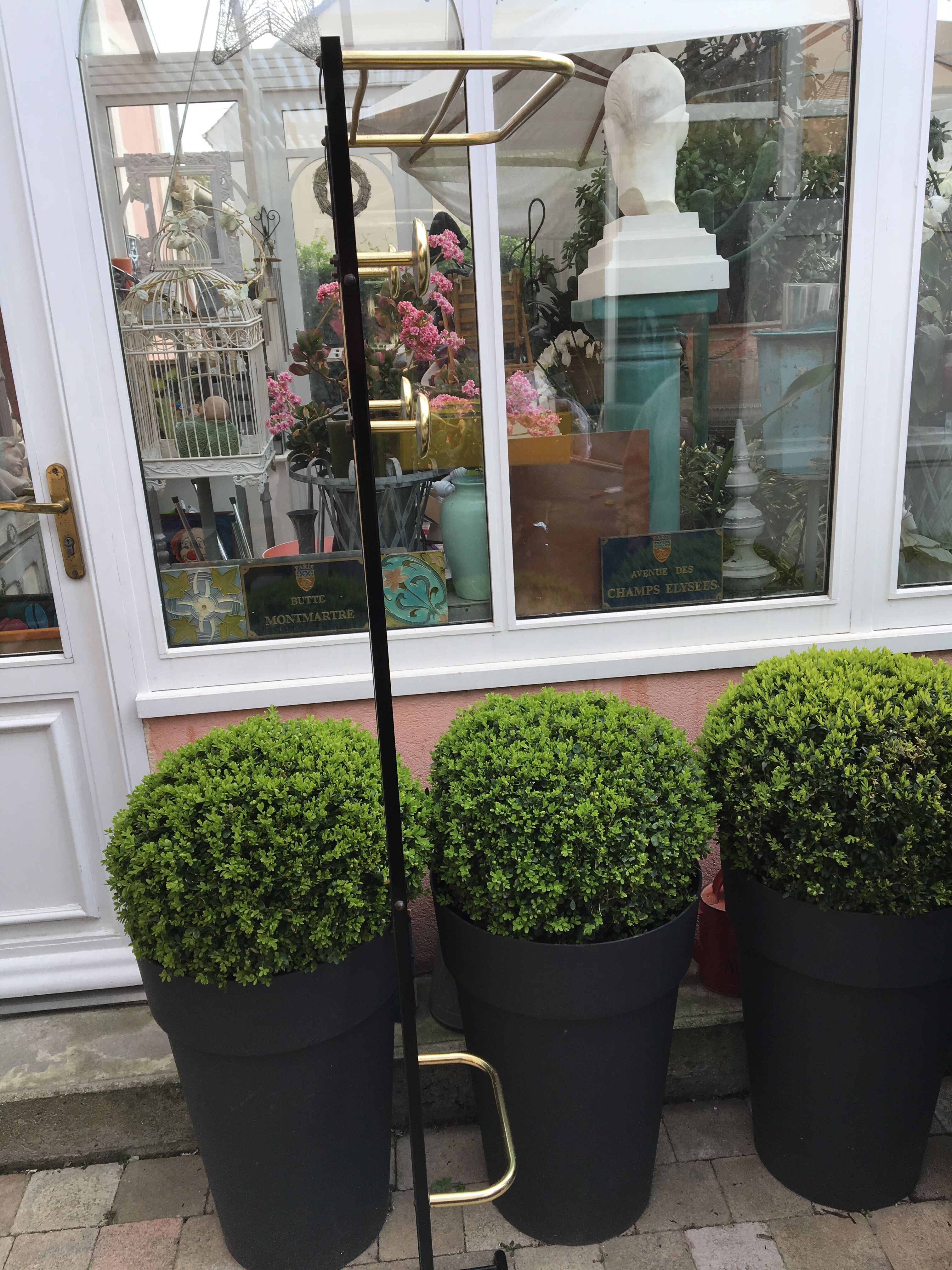 Vestiaire d’entrée miroir vintage 50