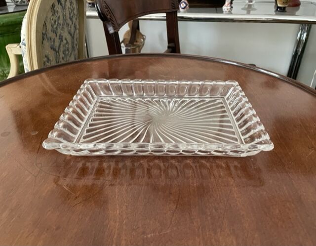 Plateau Baccarat crystal nineteenth century