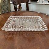 Plateau Baccarat crystal nineteenth century