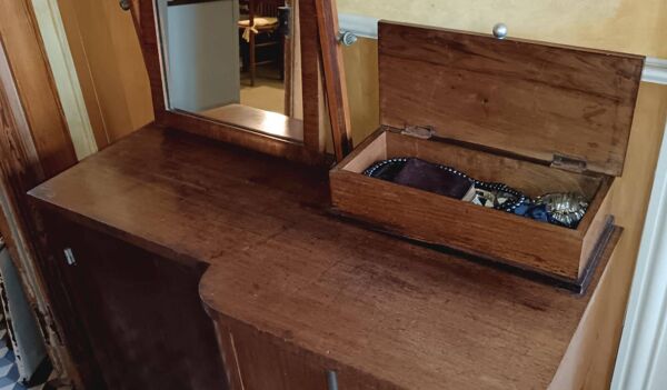 Petit meuble / coiffeuse Art Deco