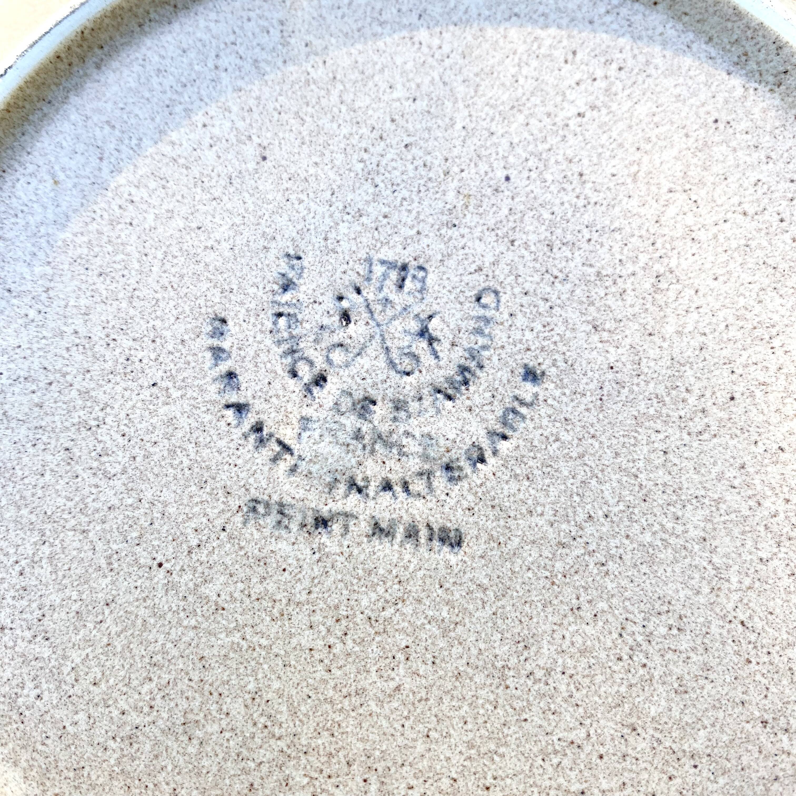 Saint Amand flowered soup plates