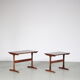1960s Pair of wooden nesting tables from Denmark