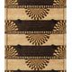 A tall Art Deco chest of drawers in beech wood with a graphic and contrasting design.
