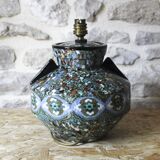 Gerbino Vallauris ceramic lamp base