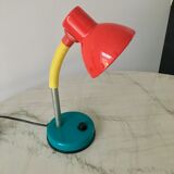 Vintage articulated lamp Memphis style