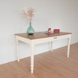 Restored old dining table
