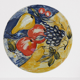 Vintage hostess plate in earthenware