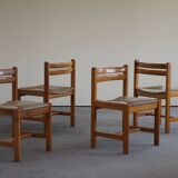 Set of 8 Dining Chairs, Model "Asserbo" by Børge Mogensen, for AB Karl Andersson