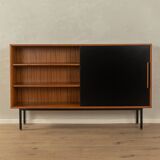 60s Sideboard with Sliding Doors by WK Möbel