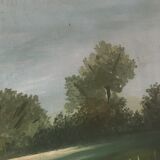 Panoramic oil, Henriette Legras 1942