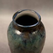 Glazed stoneware vase by Michel & Denise Pointu - Puisaye stoneware, 1950s