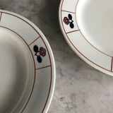 Duo flat and hollow plates, Iron Earth